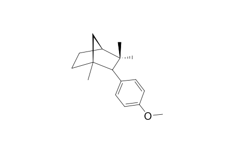 2-(4'-METHOXYPHENYL)-1,3,3-TRIMETHYLBICYCLO-[2.2.1]-HEPT-2-YL-CATION