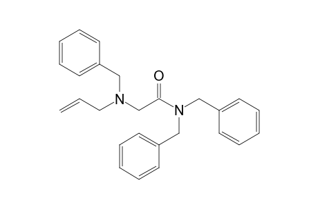 N,N-bis(phenylmethyl)-2-[(phenylmethyl)-prop-2-enyl-amino]ethanamide
