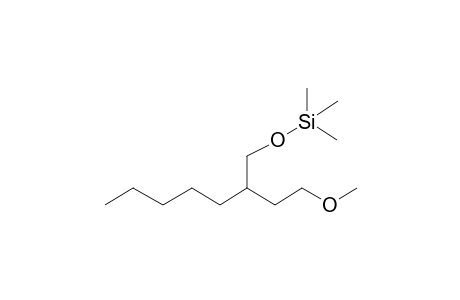 ([2-(2-Methoxyethyl)heptyl]oxy)(trimethyl)silane