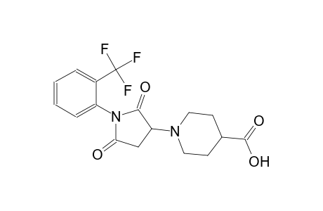 4-piperidinecarboxylic acid, 1-[2,5-dioxo-1-[2-(trifluoromethyl)phenyl]-3-pyrrolidinyl]-
