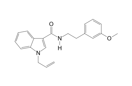 N-[2-(3-Methoxyphenyl)ethyl]-1-(prop-2-en-1-yl)-1H-indole-3-carboxamide