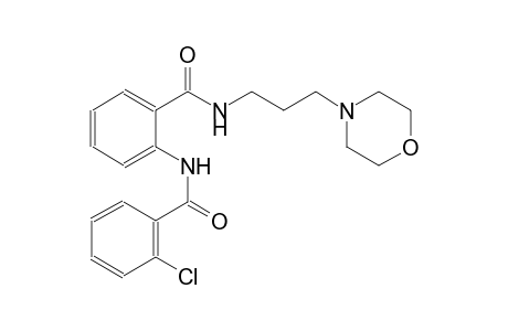 benzamide, 2-[(2-chlorobenzoyl)amino]-N-[3-(4-morpholinyl)propyl]-