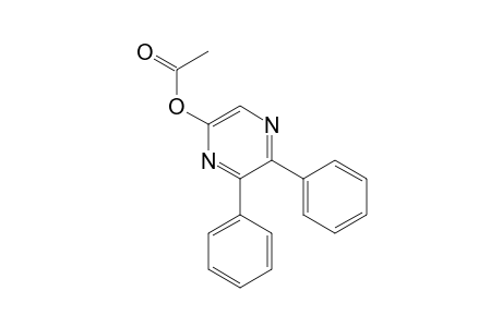 (5,6-diphenylpyrazin-2-yl) acetate