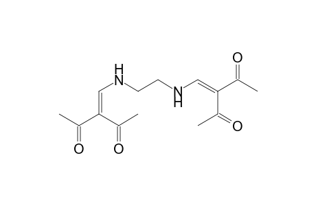 3-[[2-[(2-acetyl-3-keto-but-1-enyl)amino]ethylamino]methylene]pentane-2,4-dione