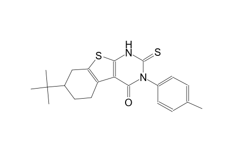 7-tert-butyl-3-(4-methylphenyl)-2-thioxo-2,3,5,6,7,8-hexahydro[1]benzothieno[2,3-d]pyrimidin-4(1H)-one