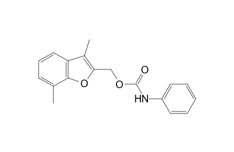 3,7-dimethyl-2-benzofuranmethanol, carbanilate
