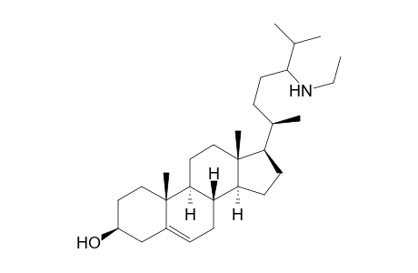 Cholest-5-en-3-ol, 24-(ethylamino)-, (3.beta.)-