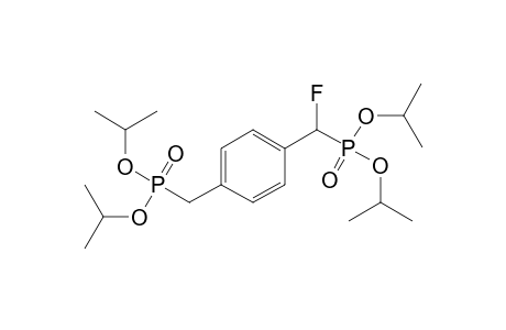 1-[di(propan-2-yloxy)phosphoryl-fluoranyl-methyl]-4-[di(propan-2-yloxy)phosphorylmethyl]benzene