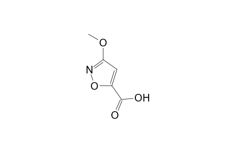 5-Isoxazolecarboxylic acid, 3-methoxy-