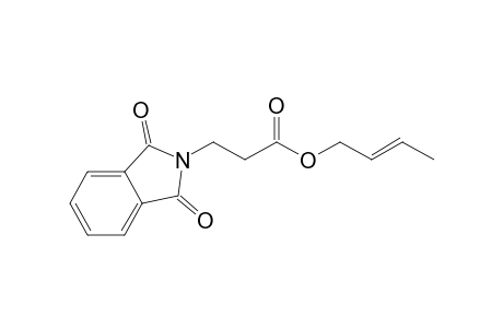 (E)-But-2-enyl 3-phthalimidopropanoate