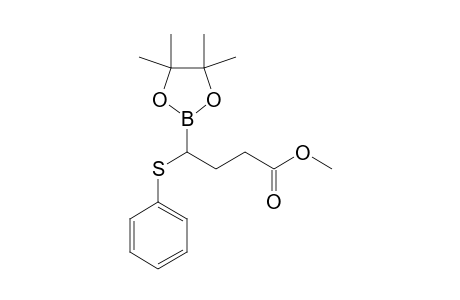 PINACOL-1-(PHENYLTHIO)-3-(METHOXYCARBONYL)-PROPANE-1-BORONATE