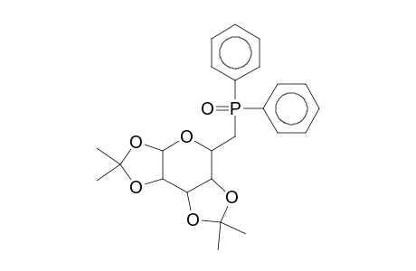 alpha-D-GALACTOPYRANOSE, 6-DEOXY-6-C-(DIPHENYLPHOSPHINYL)-1,2:3,4-DI-O-ISOPROPYLIDEN-