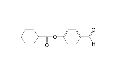 Cyclohexanecarboxylic acid, 4-formylphenyl ester