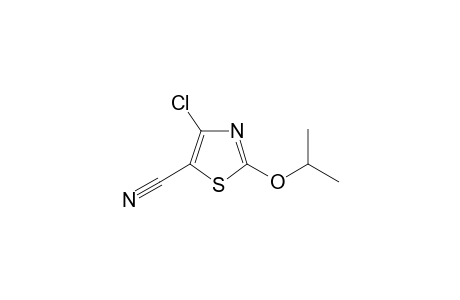 4-chloro-2-propan-2-yloxy-1,3-thiazole-5-carbonitrile