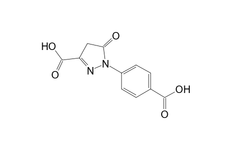 1H-Pyrazole-3-carboxylic acid, 1-(4-carboxyphenyl)-4,5-dihydro-5-oxo-