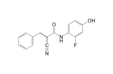 alpha-cyano-2'-fluoro-4'-hydroxycinnamanilide