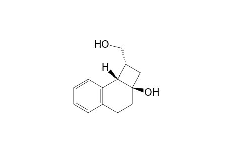 (+-)-(1.alpha.,2a.beta.,8b.beta.)-2a-Hydroxy-1,2,2a,3,4,8b-hexahydrocyclobuta[a]naphthalene-1-methanol