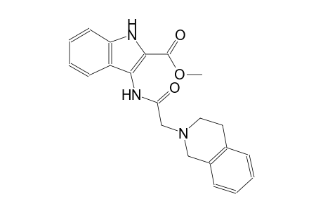 methyl 3-[(3,4-dihydro-2(1H)-isoquinolinylacetyl)amino]-1H-indole-2-carboxylate