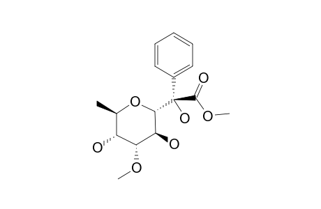 (2S)-METHYL-3,7-ANHYDRO-2-PHENYL-5-O-METHYL-8-DEOXY-ALPHA-D-ALTRO-OCTITOLATE