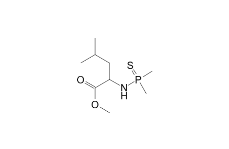 N-(Dimethylthiophosphinyl)leucine methyl ester