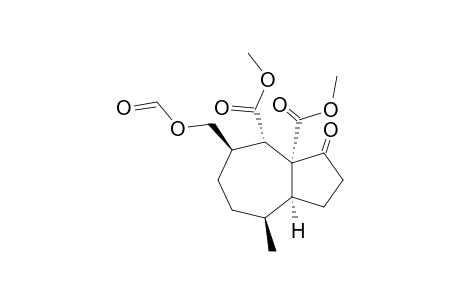 (3aR,4S,5R,8S,8aS)-5-(formyloxymethyl)-3-keto-8-methyl-1,2,4,5,6,7,8,8a-octahydroazulene-3a,4-dicarboxylic acid dimethyl ester