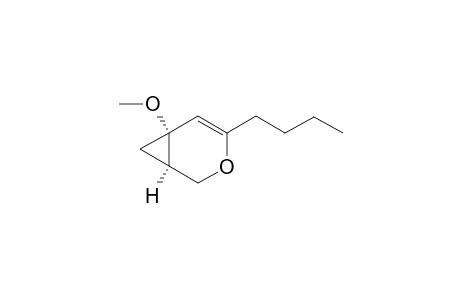 (1R*,6S*)-4-Butyl-6-methoxy-3-oxabicyclo[4.1.0]hept-4-ene