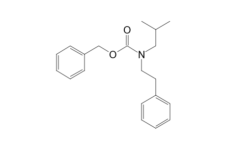 Carbonic acid, monoamide, N-(2-phenylethyl)-N-isobutyl-, benzyl ester