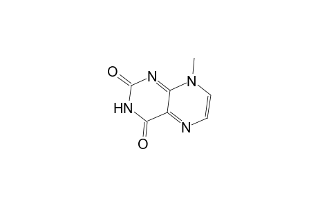 2,4(1H,3H)-Pteridinedione, 8-methyl-