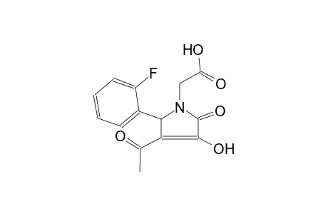 [3-acetyl-2-(2-fluorophenyl)-4-hydroxy-5-oxo-2,5-dihydro-1H-pyrrol-1-yl]acetic acid