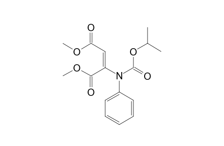Dimethyl 2-[(isopropoxycarbonyl)anilino]-2-butenedioate