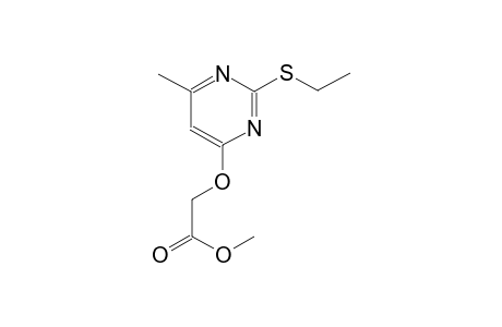 methyl {[2-(ethylsulfanyl)-6-methyl-4-pyrimidinyl]oxy}acetate