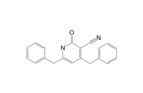 4,6-DIBENZYL-2-OXO-1,2-DIHYDRO-PYRIDINE-3-CARBONITRILE