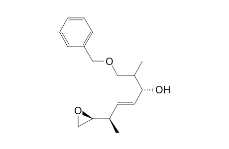 4-Hepten-3-ol,2-methyl-6-oxiranyl-1-(phenylmethoxy)-,[2S-[2R*(2S,3S*,4E,6R)]]-