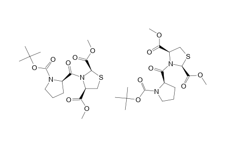DIMETHYL-N-[(N-TERT.-BUTYLOXYCARBONYL)-L-PROL-2-YL]-L-THIAZOLIDINE-2,4-DICARBOXYLATE