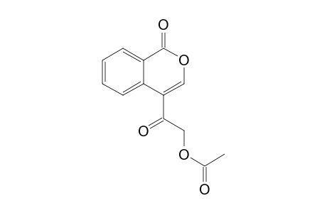 4-[(Acetoxy)acetyl]isocoumarin