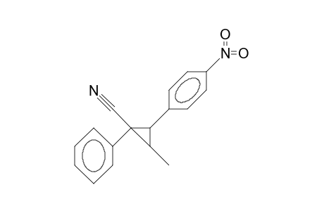 1-Cyano-3-methyl-2-(4-nitro-phenyl)-1-phenyl-cyclopropane