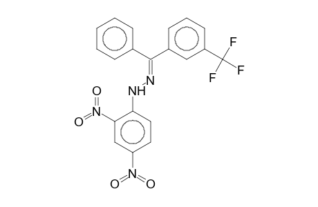 (Z)-Phenyl[3-(trifluoromethyl)phenyl]methanone (2,4-dinitrophenyl)hydrazone