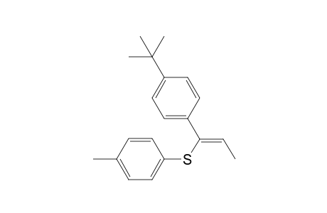 (Z)-1-(4-(Methylphenyl)thio)-2-methyl-4-(tert-butyl)styrene
