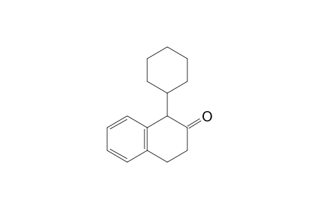 1-Cyclohexyl-3,4-dihydro-1H-naphthalen-2-one
