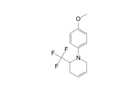 1-(4-METHOXYPHENYL)-2-TRIFLUOROMETHYL-1,2,3,6-TETRAHYDROPYRIDINE