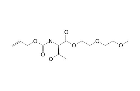 N-(ALLYLOXYCARBONYL)-L-THREONINE-(METHOXYETHOXY)-ETHYLESTER