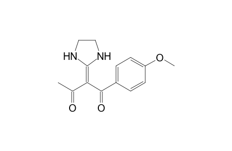 2-imidazolidin-2-ylidene-1-(4-methoxyphenyl)butane-1,3-dione