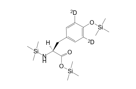 3,5-Dideuterotyrosine 3TMS