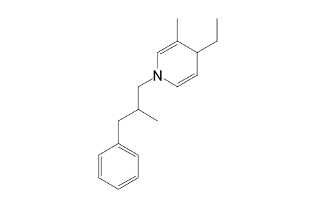 Pyridine, 4-ethyl-1,4-dihydro-3-methyl-1-(2-methyl-3-phenylpropyl)-