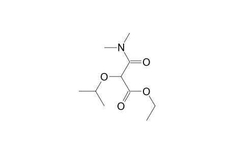 Ethyl 2-(N,N-dimethylcarbamoyl)-2-isopropyloxyacetate