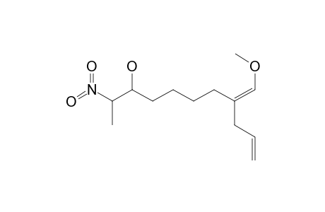 8-METHOXYMETHYLENE-2-NITRO-10-UNDECEN-3-OL;MAJOR-ISOMER