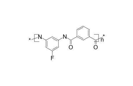 Polyamide on the basis of 5-fluoro-1,3-phenylenediamine and isophthalic acid