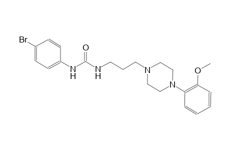 urea, N-(4-bromophenyl)-N'-[3-[4-(2-methoxyphenyl)-1-piperazinyl]propyl]-