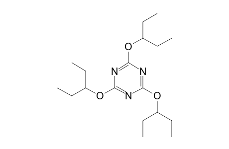 2,4,6-TRIS-(3-PENTYLOXY)-1,3,5-TRIAZINE