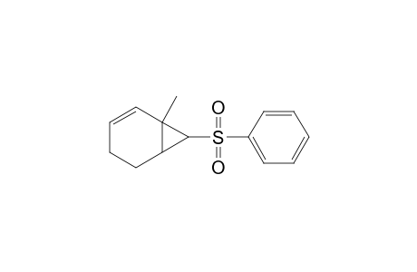 1-Methyl-exo-7-phenylsulfonylbicyclo[4.1.0]hept-2-ene